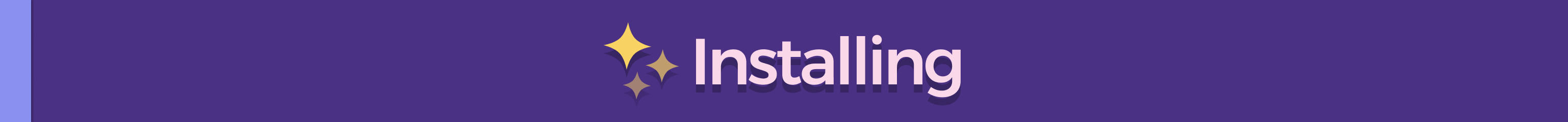 Installing heading